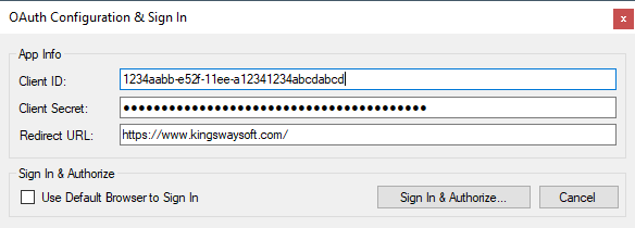GetResponse Connection Manager OAuth Page